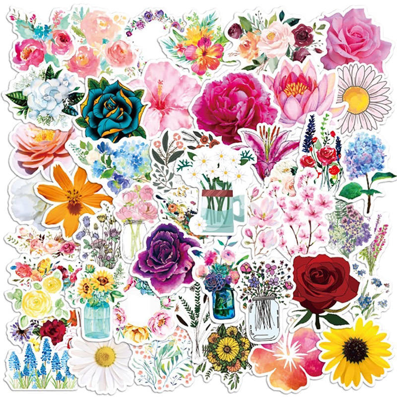 Roomtery Flowers Sticker Pack