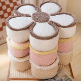Roomtery Fluffy Flower Decorative Throw Pillow, view 2