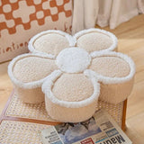 Roomtery Fluffy Flower Decorative Throw Pillow, view 4