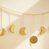 Roomtery Forged Gold Moon Phases Wall Decor, view 4
