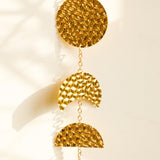 Roomtery Forged Gold Vertical Moon Phases Wall Decor, view 3
