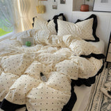 Roomtery French Aesthetic Polka Dot Bedding Set, view 2