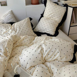Roomtery French Aesthetic Polka Dot Bedding Set, view 4