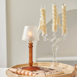 Roomtery French Vintage Glass Candle Holder, view 4