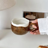 Roomtery Fresh Coconut Ceramic Mug, view 4