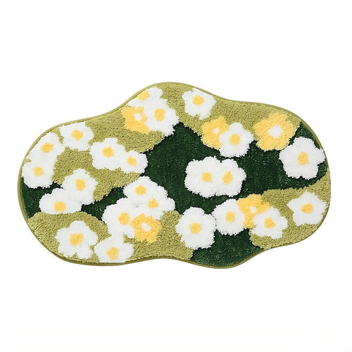 Roomtery Fresh Daisy Meadow Tufted Rug