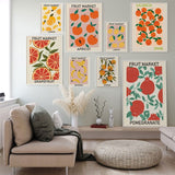 Roomtery Fruit Market Canvas Posters, view 2