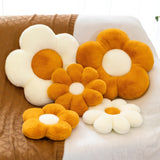 Roomtery Furry Flower Fall Plush Pillow, view 5