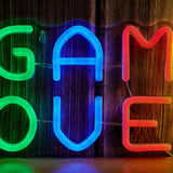 Roomtery Game Over Multicolor LED Neon Sign, view 2