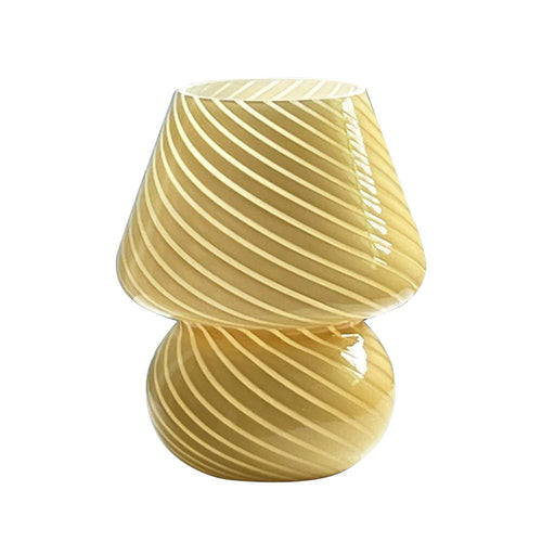 Roomtery Glass Spiral Striped Lamp