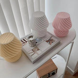 Roomtery Glass Spiral Striped Lamp, view 4