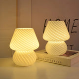 Roomtery Glass Spiral Striped Lamp, view 6