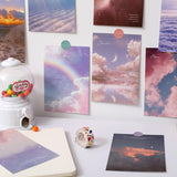 Roomtery Glitter Clouds Wall Collage Postcards, view 2