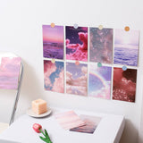 Roomtery Glitter Clouds Wall Collage Postcards, view 4