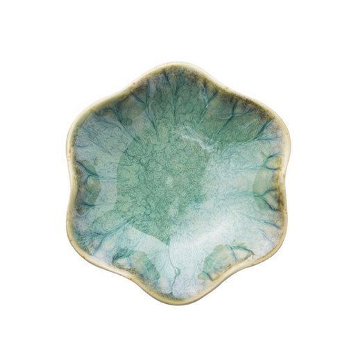 Roomtery Glossy Flower Jewelry Tray