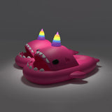 Roomtery Glow in Dark Shark Slides, view 5