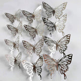 Roomtery Golden Butterfly Wall Stickers, view 4