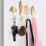 Roomtery Golden Leaf Wall Hook, view 2
