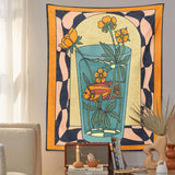 Roomtery Goldfish in a Glass Tapestry, view 2