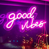 Roomtery Good Vibes Wall Neon Sign, view 3