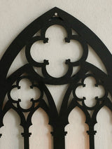 Roomtery Gothic Arch Wooden Wall Shelf Set, view 3