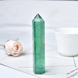 Roomtery Green Fluorite Crystal Tower, view 5