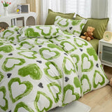 Roomtery Green Hearts Bedding Set, view 2