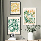 Roomtery Green Leaves Herbarium Canvas Posters, view 3