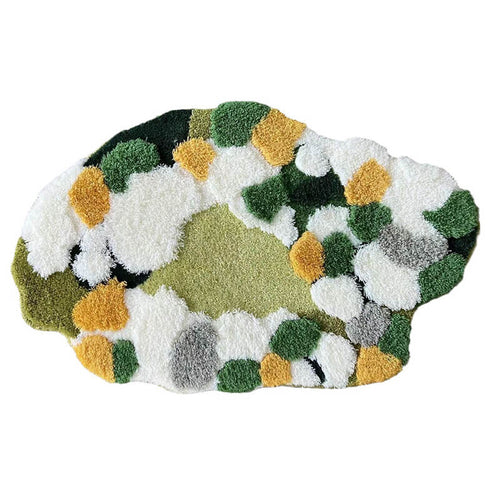 Roomtery Green Moss Tufted Rug