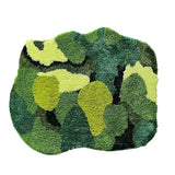 Roomtery Green Moss Tufted Rug, view 5