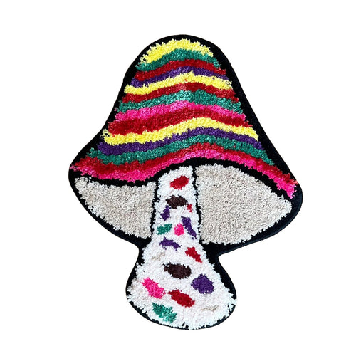 Roomtery Groovy Mushroom Tufted Rug