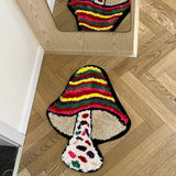 Roomtery Groovy Mushroom Tufted Rug, view 4