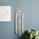 Roomtery Guiding Star Macrame Dreamcatcher, view 2