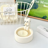 Roomtery Hand-Warming Cat Candle Holder, view 2