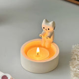 Roomtery Hand-Warming Cat Candle Holder, view 4