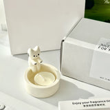 Roomtery Hand-Warming Cat Candle Holder, view 5