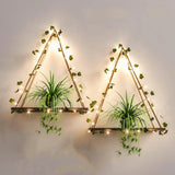 Roomtery Hanging Shelf with Artificial Ivy LED-Strip Light, view 5