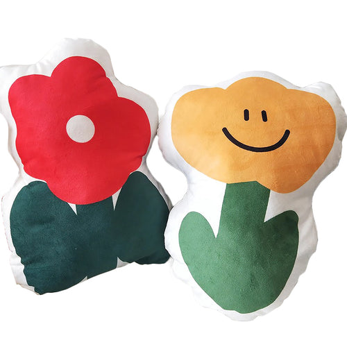 Roomtery Happy Flower Decorative Pillow