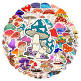 Roomtery Happy Forest Mushrooms Sticker Pack, view 2