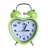 Roomtery Heart Shape Bell Alarm Clock, view 3