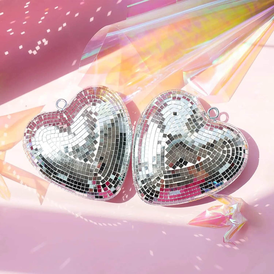 Roomtery Heart Shaped Disco Ball (2 Pack)