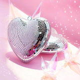 Roomtery Heart Shaped Disco Ball (2 Pack), view 2