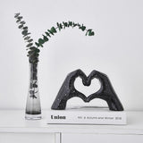 Roomtery Heart Shaped Hands Desk Decor, view 5