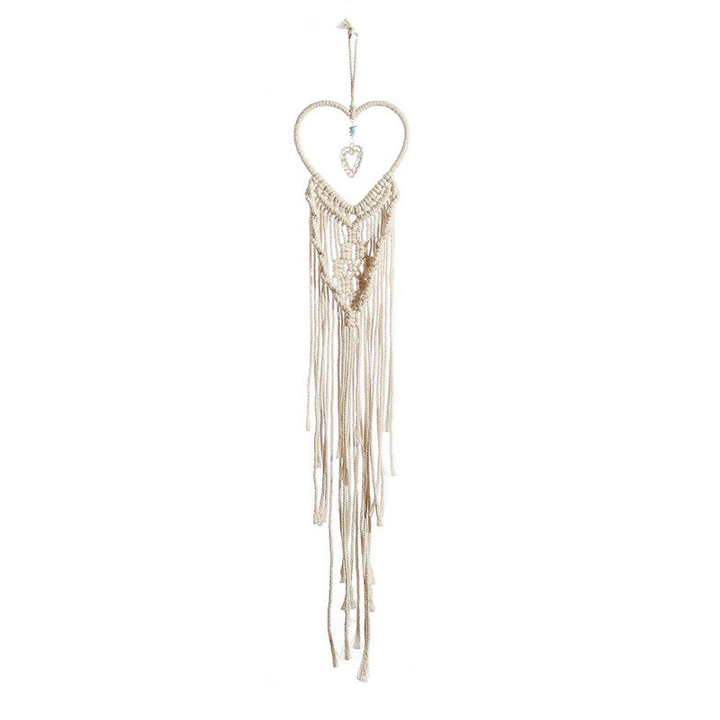 Roomtery Heart Shaped Macrame Wall Hanging