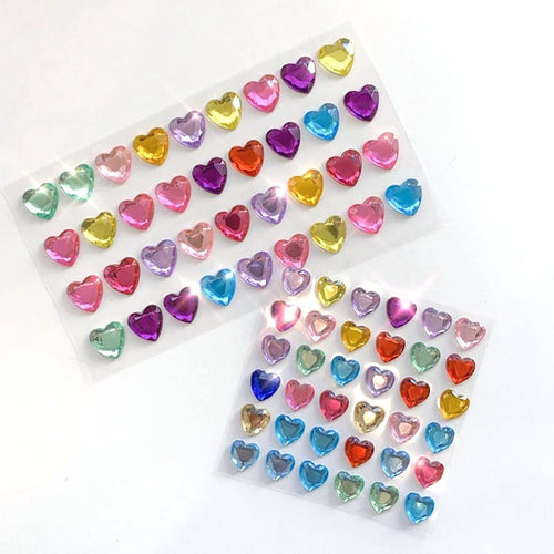 Roomtery 3D Heart Shiny Stickers