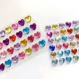 Roomtery 3D Heart Shiny Stickers, view 2