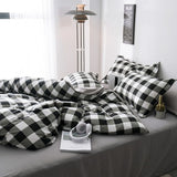 Roomtery Heavy Grid Bedding Set, view 4