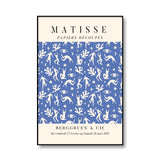 Roomtery Henri Matisse Blue Prints Posters, view 4