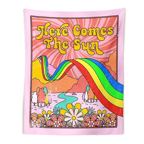 Roomtery Here Comes The Sun Tapestry