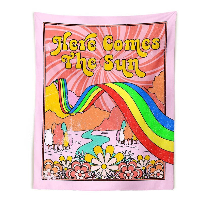 Roomtery Here Comes The Sun Tapestry